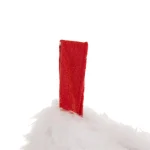 Glitzhome 20 in. Red Polyester Knitted Dog Stocking with Faux Fur Cuff (2-Pack) thumbnail 6