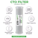 iSpring F3US Replacement Filter Cartridges, 3-Pack for RO100 & PH100 Reverse Osmosis Systems thumbnail 7