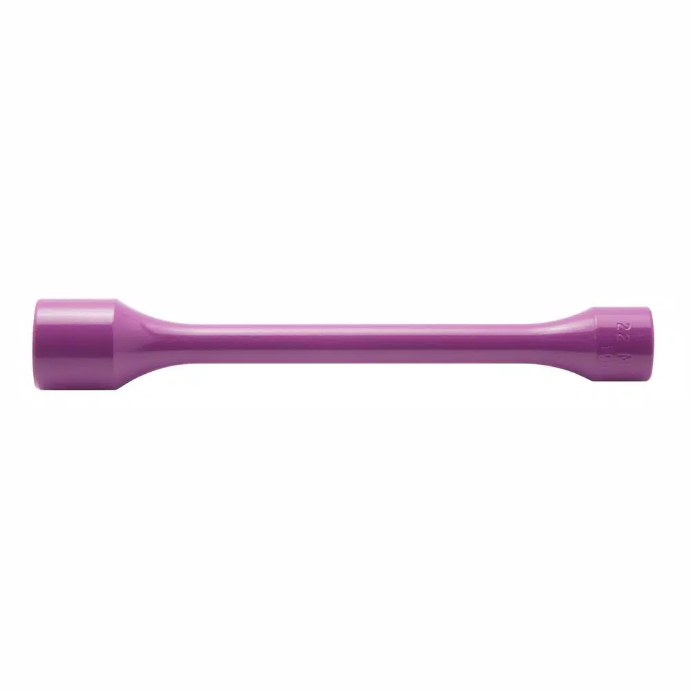 Steelman 1/2 in. Drive 22mm 140 ft./lb. Torque Stick Limiting Socket, Pink