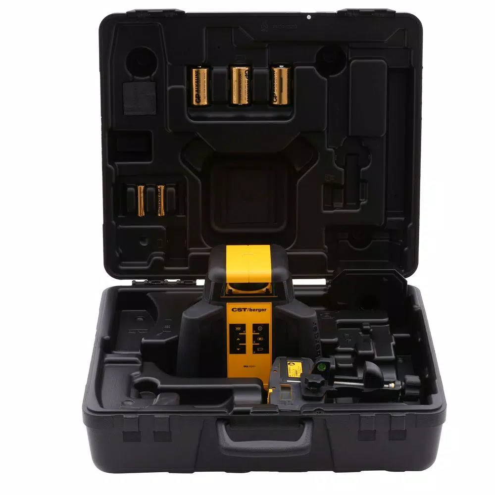 CST/Berger 2000 ft. Self-Leveling Horizontal Rotating Laser Level Kit (5-Piece)