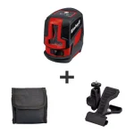 Einhell TC-LL 2 Self-Leveling Red-Beam Cross-Line Laser Level, 30-Ft Range thumbnail 1