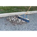 Quickie Job Site 24 in. Super Stiff Poly Push Broom with 60 in. Wood Handle (2-Pack) thumbnail 3