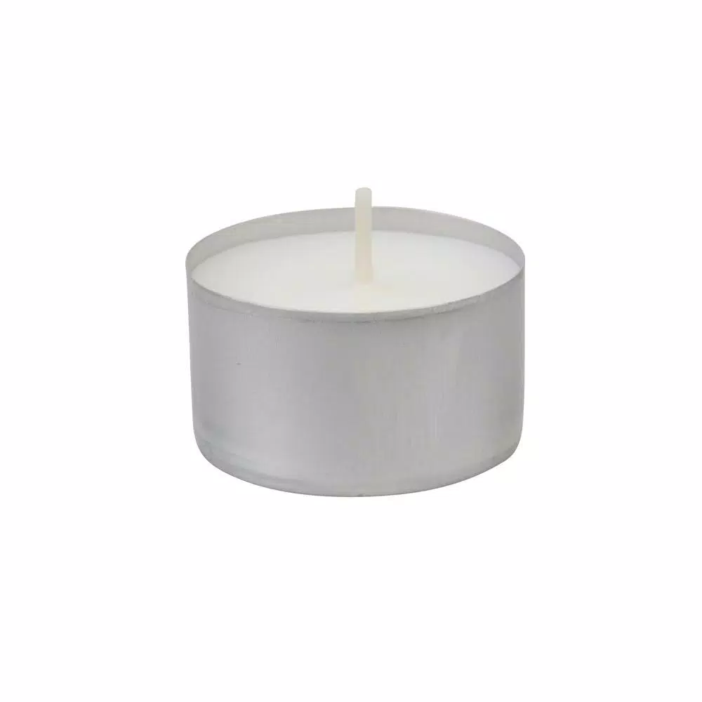 Stonebriar Collection Stonebriar Unscented White Tealight Candles, 300-Pack, Long Burning Paraffin