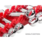 TEKTON 8-Tool Store-and-Go Stubby Wrench Rack Keeper, Red thumbnail 3