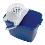 Ti-Dee American Ti-Dee 15 Qt. Rectangular Mop Bucket with Mop Twister, Blue thumbnail 1