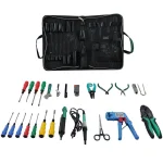 Eclipse Tools 25-Piece Network Maintenance Kit with Modular Crimp Tool and 20V Soldering Iron thumbnail 2