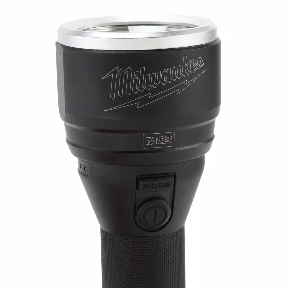 Milwaukee M12 12V Lithium-Ion Cordless LED High Performance Flashlight Kit with 1.5Ah Battery & Charger