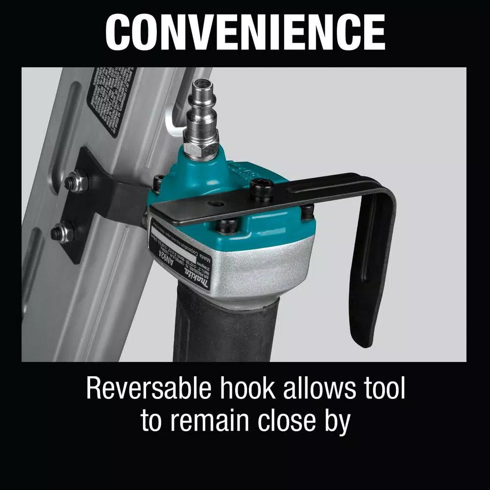 Makita 21° Pneumatic Full Round Head Framing Nailer, 3-1/2 in. Capacity