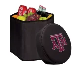 Picnic Time Texas A&M Aggies 12 Qt. Bongo Collapsible Soft-Side Cooler - Black thumbnail 1