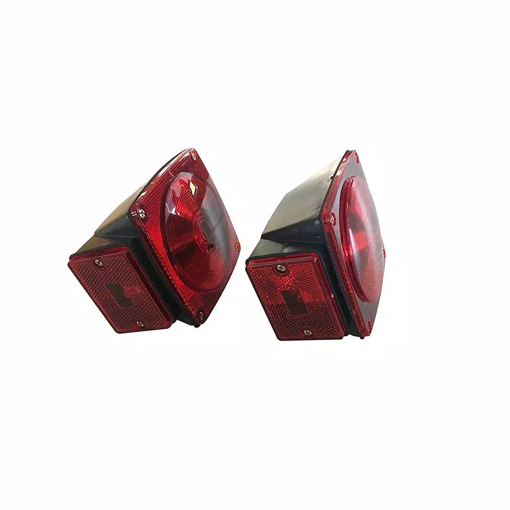 MaxxHaul 12V Incandescent Trailer Light Kit for Trailers Under 80 in. - DOT Compliant