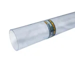 POWERTEC 2-1/2 in. x 36 in. Clear Rigid PVC Dust Collection Pipe thumbnail 1