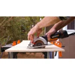 WorxSaw 4.5 Amp 4-1/2 in. Compact Corded Circular Saw thumbnail 5