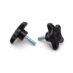 POWERTEC 1/4 in.-20 5-Star Stud Knob, 5-Pack thumbnail 3