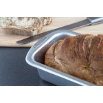 Doughmakers 8.5 x 4.5 in. Heavy Duty 16 Gauge Aluminum Loaf Pan with Patented Pebble Pattern thumbnail 7