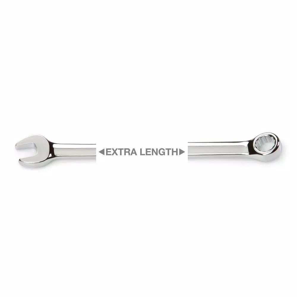 TEKTON 10 mm Combination Wrench, 12-Point Box End, Chrome Vanadium Steel