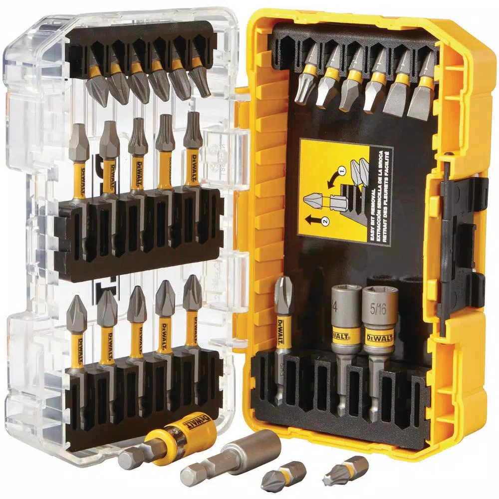 DEWALT MAXFIT 30-Piece Screwdriver Bit Set with Magnetic Sleeve for Impact Drivers