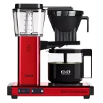 Moccamaster KBG 10-Cup Red Drip Coffee Maker with Glass Carafe thumbnail 1