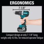 Makita 18V LXT Brushless 1/2 in. Hammer Driver-Drill Kit with 2 5.0 Ah Batteries and Charger thumbnail 7