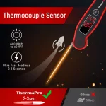 ThermoPro TP-19 Waterproof Digital Instant Read Meat Thermometer for BBQ Grill and Smoker thumbnail 4