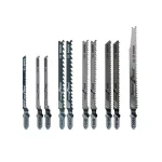 Bosch T-Shank Jigsaw Blade Assortment Set for Wood, 10-Pack thumbnail 1
