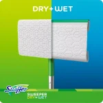 Swiffer Sweeper Dry and Wet Mop Starter Kit with 10 Cloths thumbnail 11