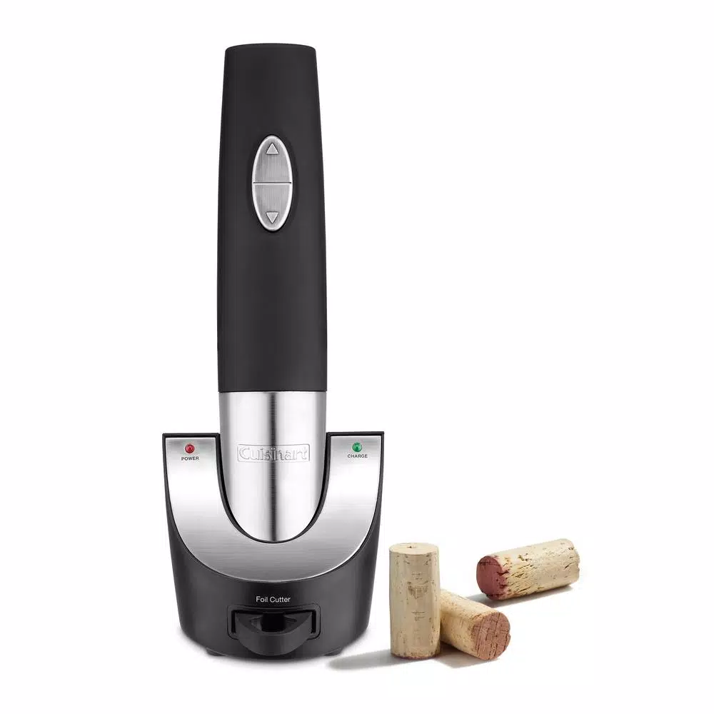 Cuisinart Cordless Electric Wine Opener with Vacuum Sealer and Charging Base