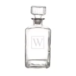 Cathy's Concepts Personalized Glass Whiskey Decanter with Beveled Stopper, 34 oz thumbnail 1