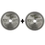 Milwaukee MetalTech 5-3/8 in. Circular Saw Blade Set, 30T Ferrous & 50T Non-Ferrous (2-Pack) thumbnail 1