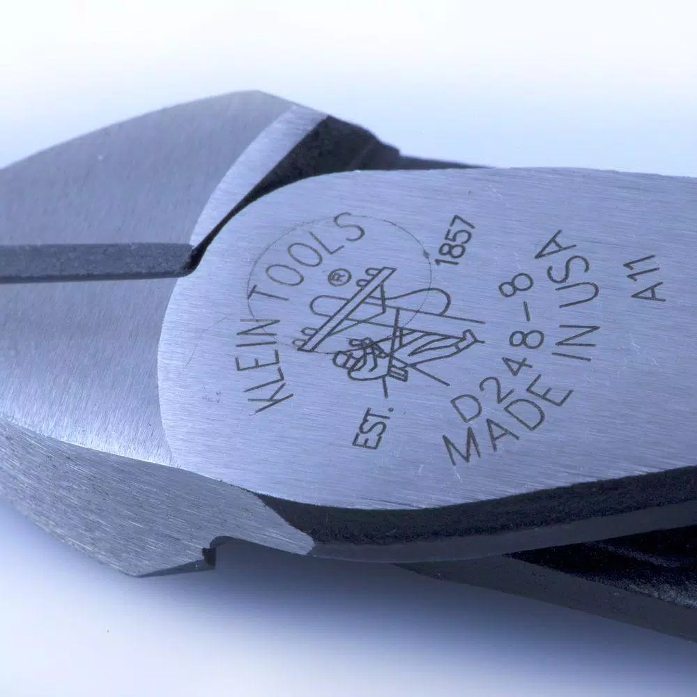 Klein Tools 8 in. Diagonal Cutting Pliers with High-Leverage Design
