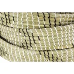 LITTON LANE White Seagrass and Polyethylene Wicker Decorative Trays with Black Accents, Set of 3 thumbnail 4