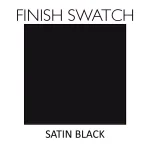 Design House Kimball 4-Piece Bathroom Hardware Accessory Kit, Satin Black thumbnail 7