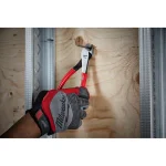 Milwaukee 8 in. Angled Head Diagonal Cutting Pliers with Dipped Grip thumbnail 3