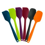 Ovente Premium Silicone Spatula Set, 6-Piece Heat-Resistant Non-Stick Spatulas with Stainless Steel Core thumbnail 1