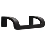Delta Annalisa 8 in. Single Hand Towel Bar, Matte Black thumbnail 1