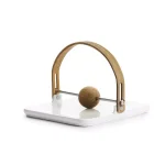 Sagaform Nature Napkin Holder - Oak, Stoneware and Stainless Steel thumbnail 1