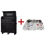 Husky 1025-Piece Master Mechanics Tool Set with 52 in. Heavy-Duty Combination Tool Chest and Rolling Cabinet thumbnail 1