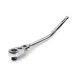 TEKTON 1/2 in. Drive 14 in. Flex Head Quick-Release Bent Handle Ratchet thumbnail 1