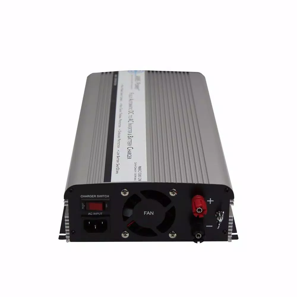 AIMS Power 1500W Modified Sine Inverter Charger with Transfer Switch, 12V DC to 120V AC