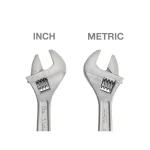 TEKTON 6 in. Adjustable Wrench, Carbon Steel with Satin Chrome Finish thumbnail 3