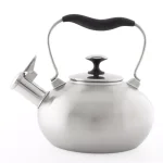 Chantal Tulip 7.2-Cup Stainless Steel Tea Kettle, Brushed Finish, Induction Compatible thumbnail 2
