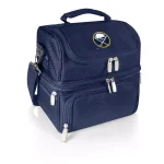 Picnic Time Pranzo Navy Buffalo Sabres Insulated Lunch Bag and Picnic Tote with Flatware Set thumbnail 1