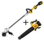 DEWALT 20V MAX Brushless Cordless String Trimmer Kit with Bonus 20V MAX Brushless Blower thumbnail 1