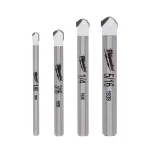 Milwaukee 4-Piece Carbide Tile and Natural Stone Drill Bit Set thumbnail 1