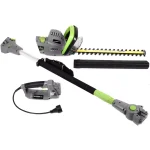 Earthwise 2-in-1 18 in. 4.5 Amp Electric Multi-Tool Pole and Hedge Trimmer thumbnail 1