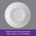 College Kitchen Collection LSU Tigers 3-Piece Nesting Party Bowl Set, Purple Melamine Serving Bowls thumbnail 5