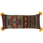 Artistic Weavers Tatius Green Graphic 12 in. x 12 in. Cotton Throw Pillow thumbnail 1