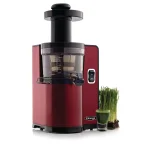 Omega Vertical Slow Speed Masticating Juicer, 150W, Red thumbnail 6