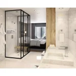 Symmons Duro 4-Piece Polished Chrome Wall-Mounted Bathroom Hardware Set thumbnail 6