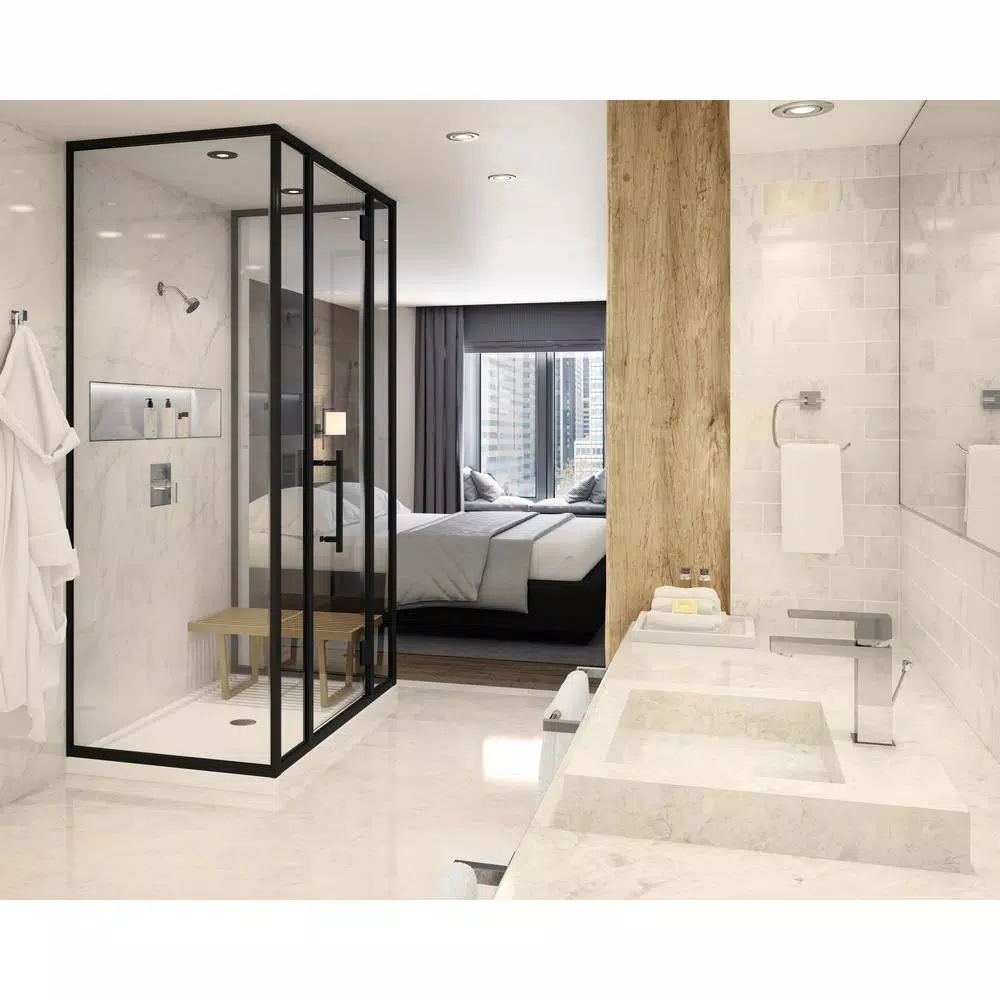 Symmons Duro 4-Piece Polished Chrome Wall-Mounted Bathroom Hardware Set