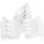 MALACASA 4.5 in. White Porcelain Ramekins Set of 12 - Ceramic Souffle Dishes and Serving Bowls thumbnail 1